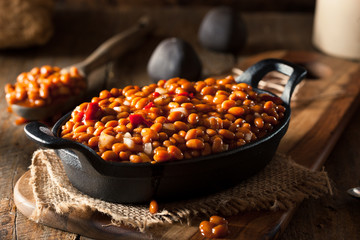 BBQ Beans with diced Tomatoes