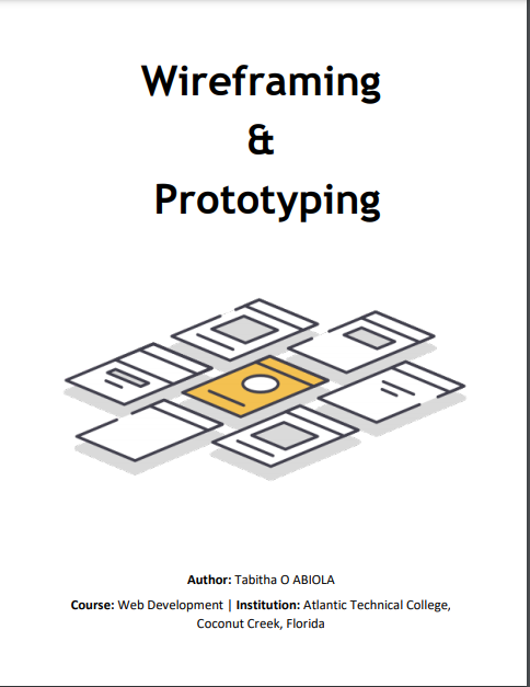 Sample-Wireframing PDF Document