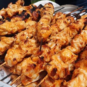 chicken-grilled-platter skewers