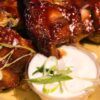 Ribs and white Sauce to go