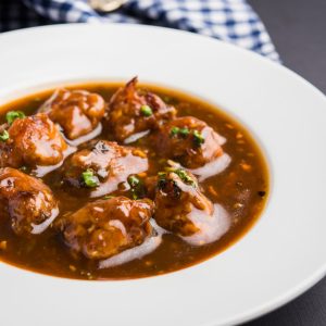 Gobi Manchurian with Gravy