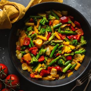 Spring Vegetable Paella